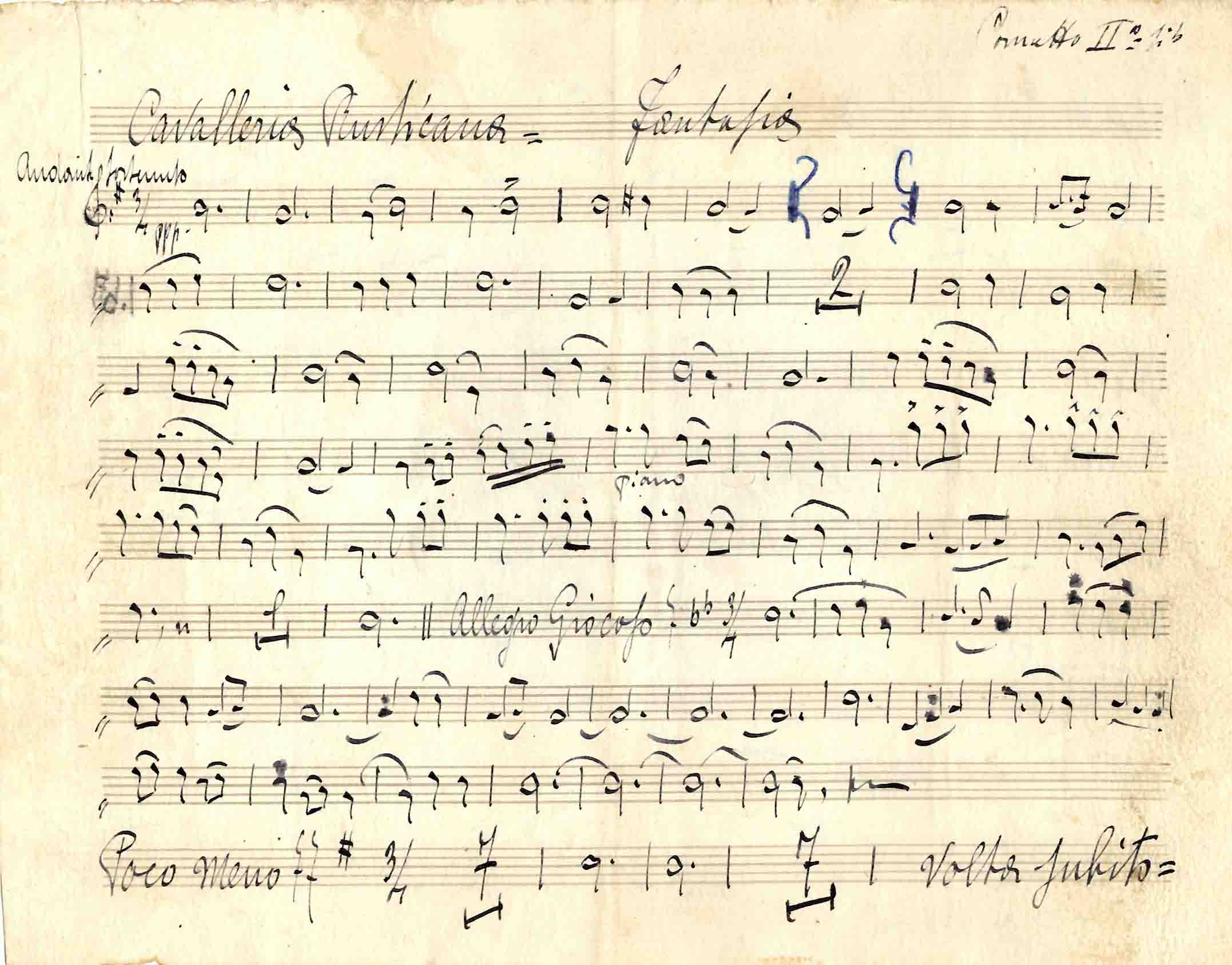 Cavalleria Rusticana. Intermezzo